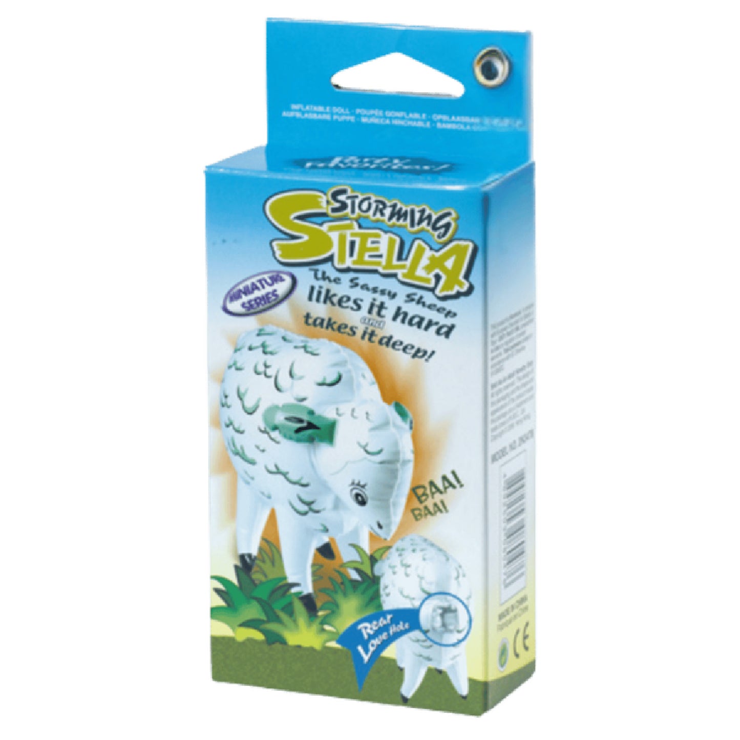 Storming Stella Mini Blow-up Sheep