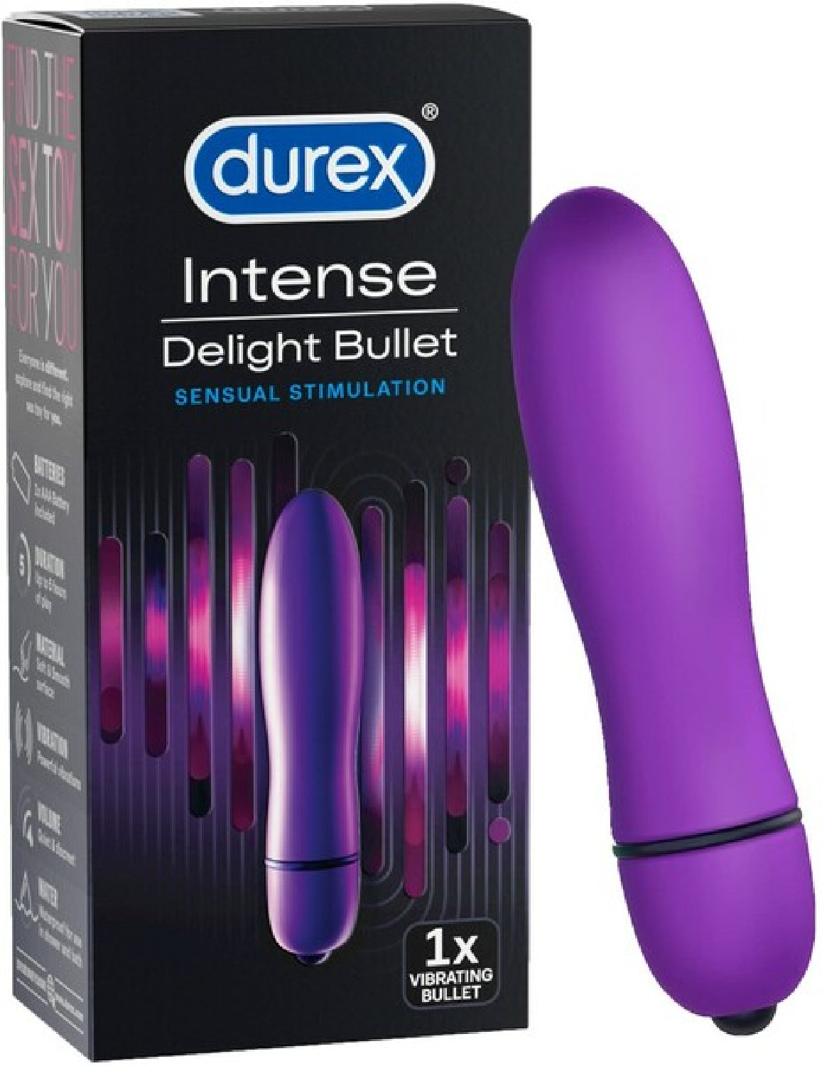 Intense Delight Bullet - sex toys, adult | condoms online Australia