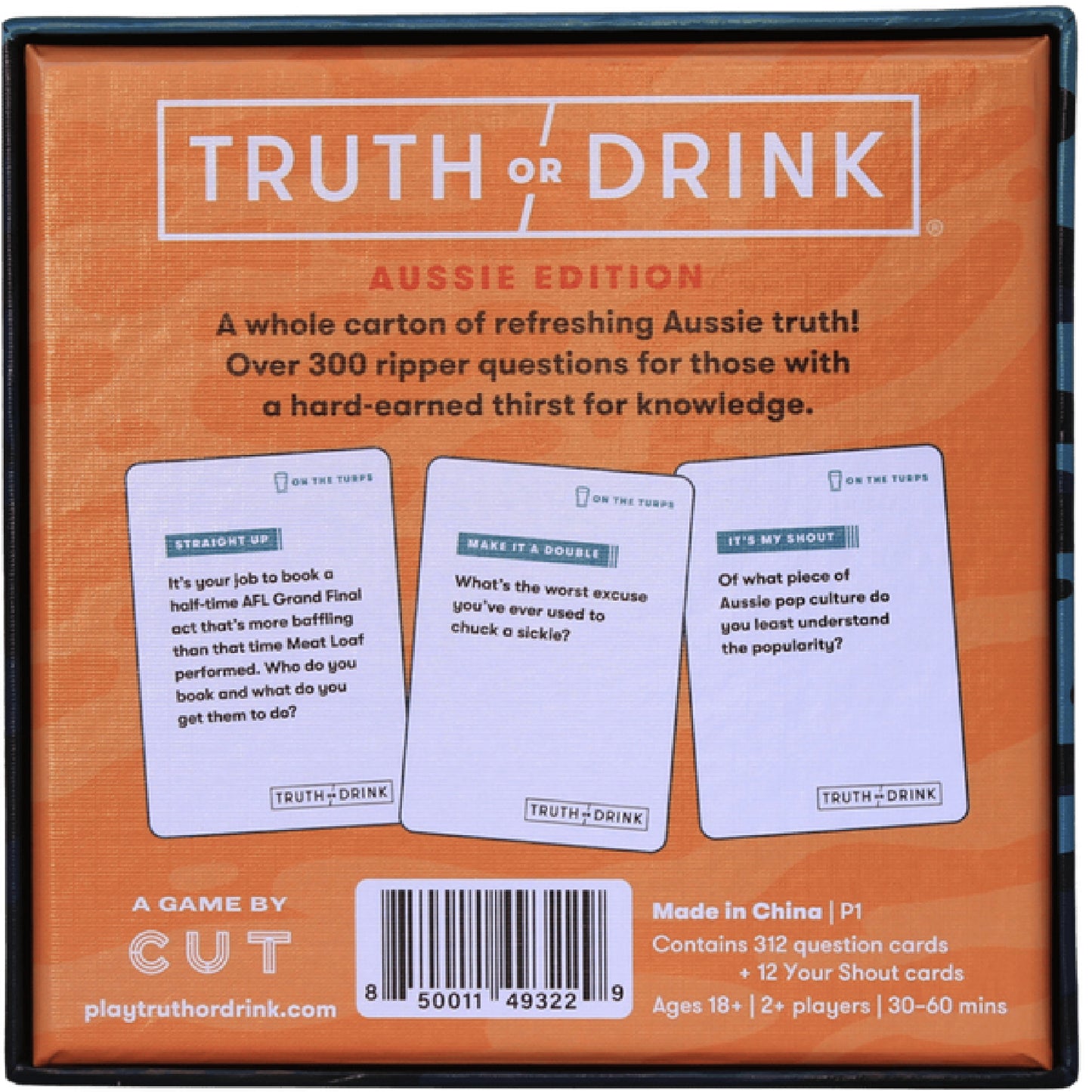 Truth or Drink On The Turps Aussie Edition