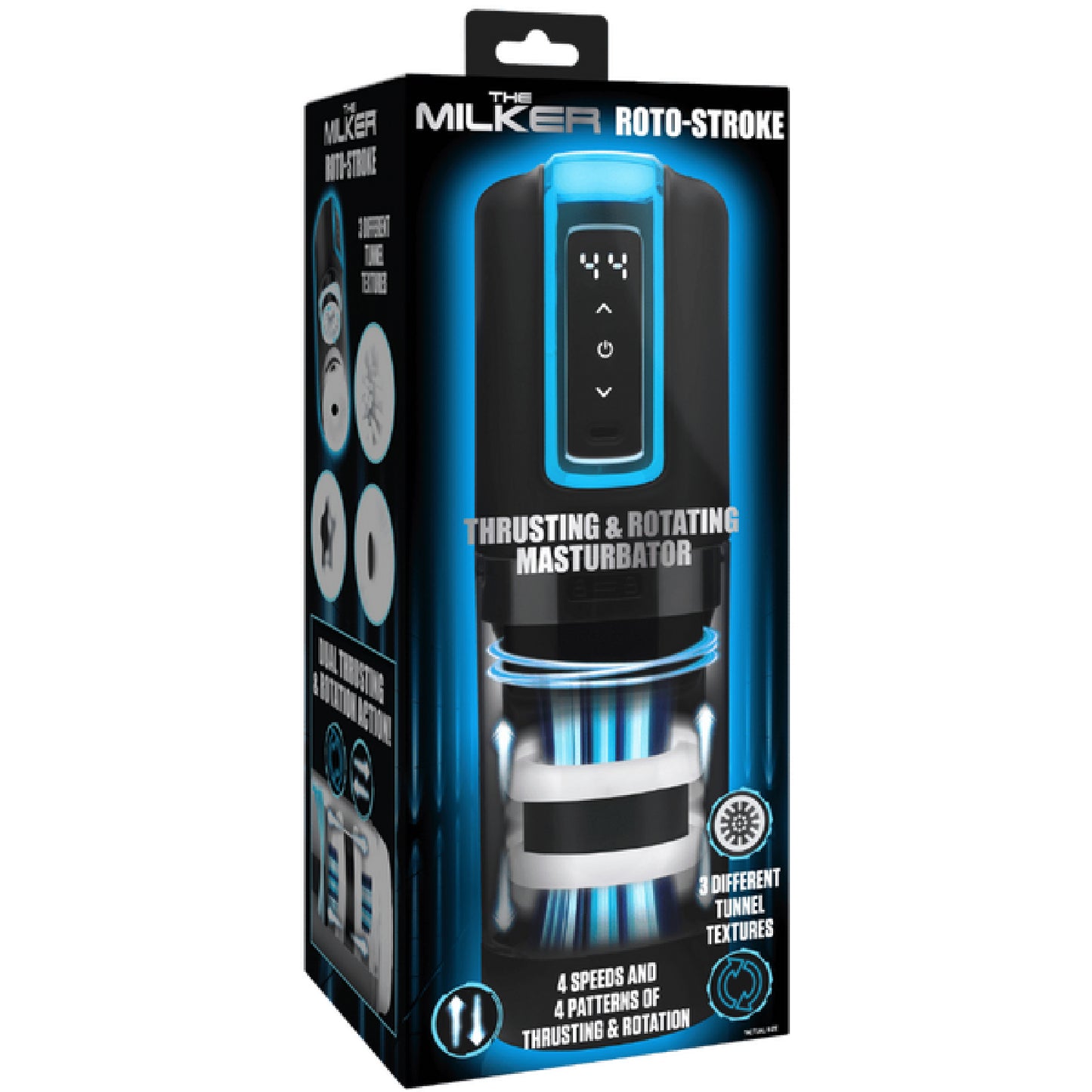 Roto-Stroke Thrusting & Rotating Masturbator - bondage gear Australia | Penis Pumps in Australia