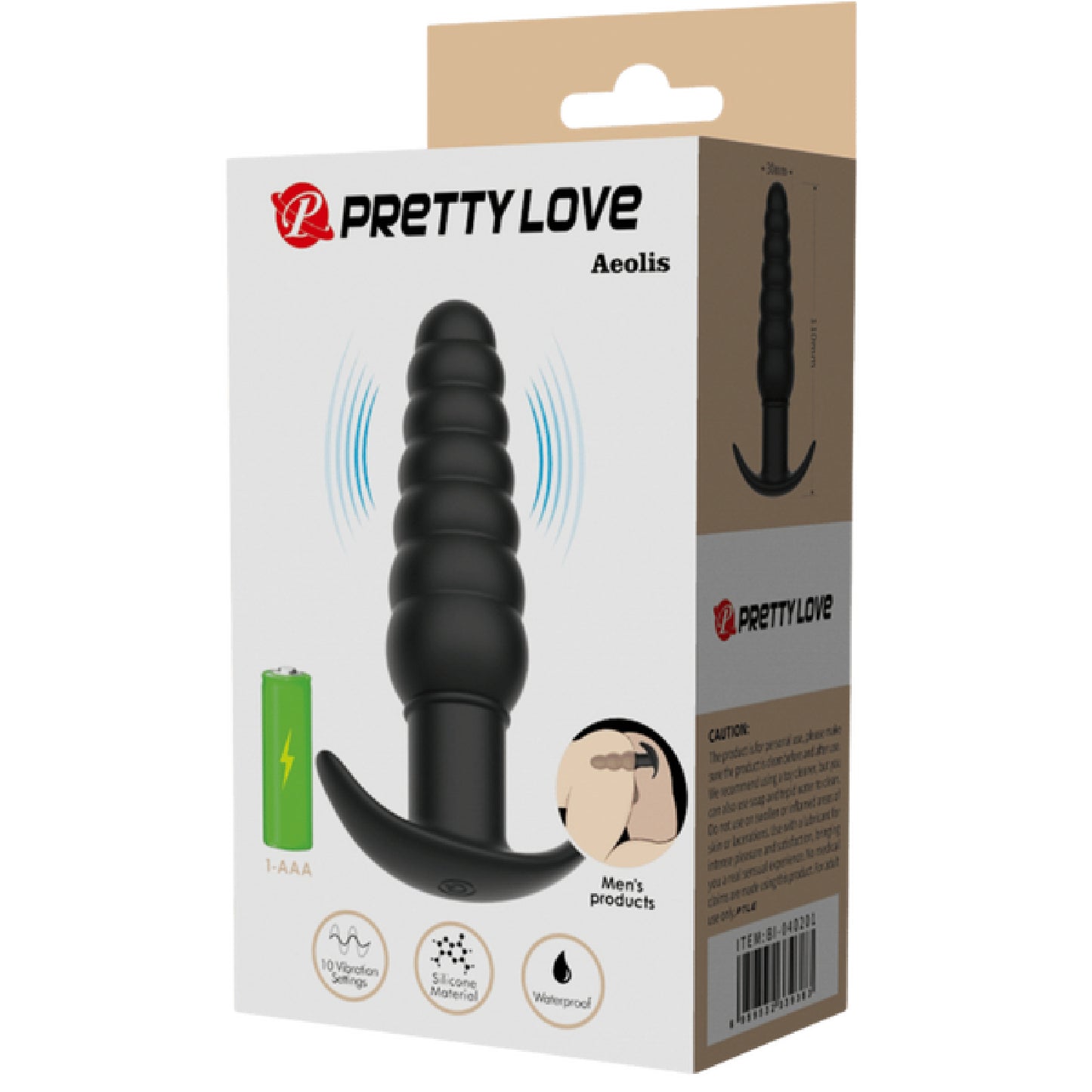 Silicone Butt Plug - Aeolis