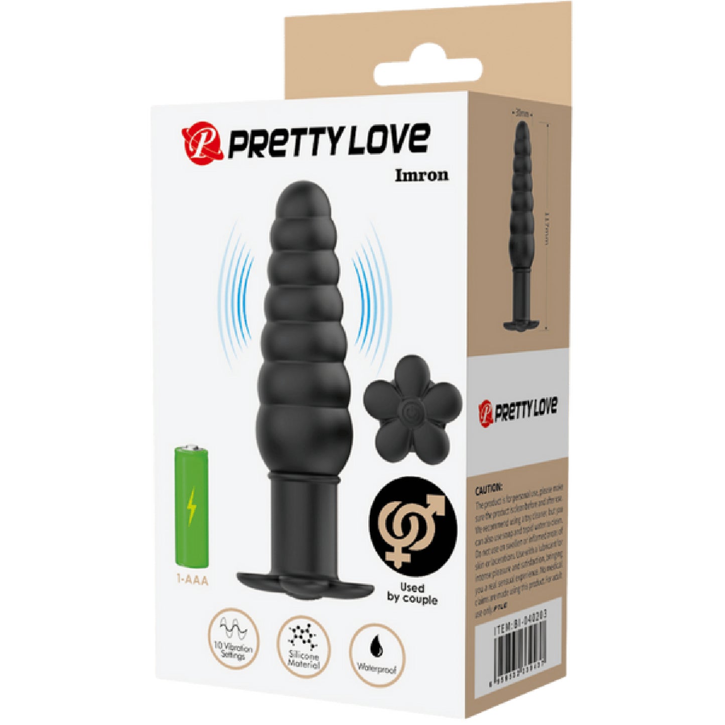 Silicone Butt Plug - Imron