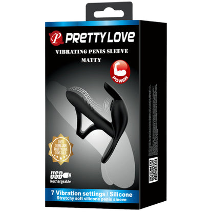 Vibrating Penis Sleeve - Matty - bullet vibrators Australia | male sex toys