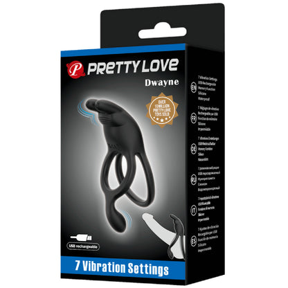 Rechargeable Dwayne Cockring - sex swings Australia | male masturbators Australia