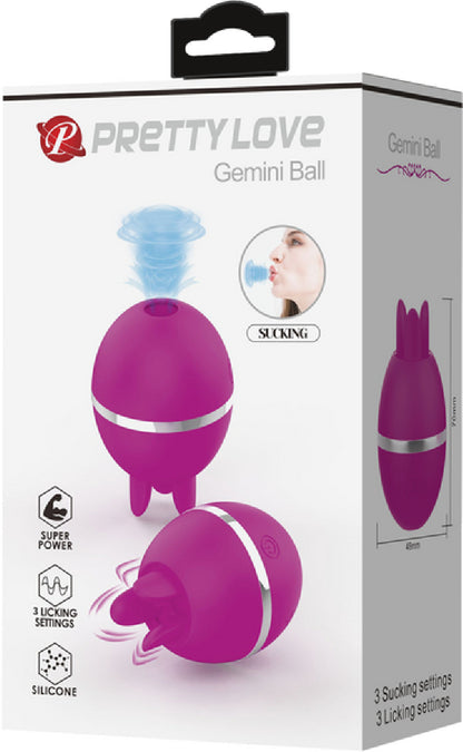 Gemini Ball Sucking and Licking Vibrator - cock rings Australia | Adult Store Australia