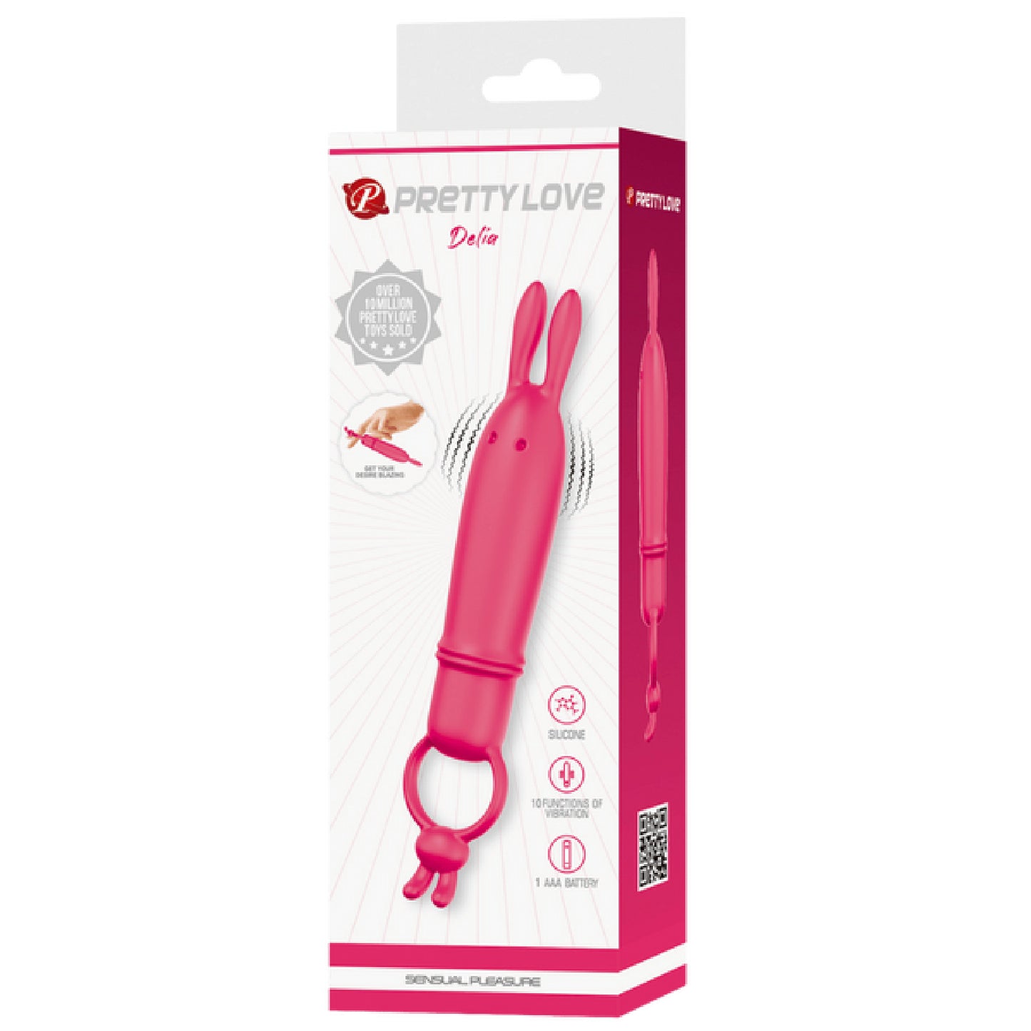 Bunny Finger Vibrator - Delia
