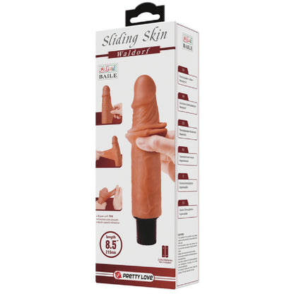 Waldorf Vibrating 8.5" - female sex toys | glass sex toys Australia