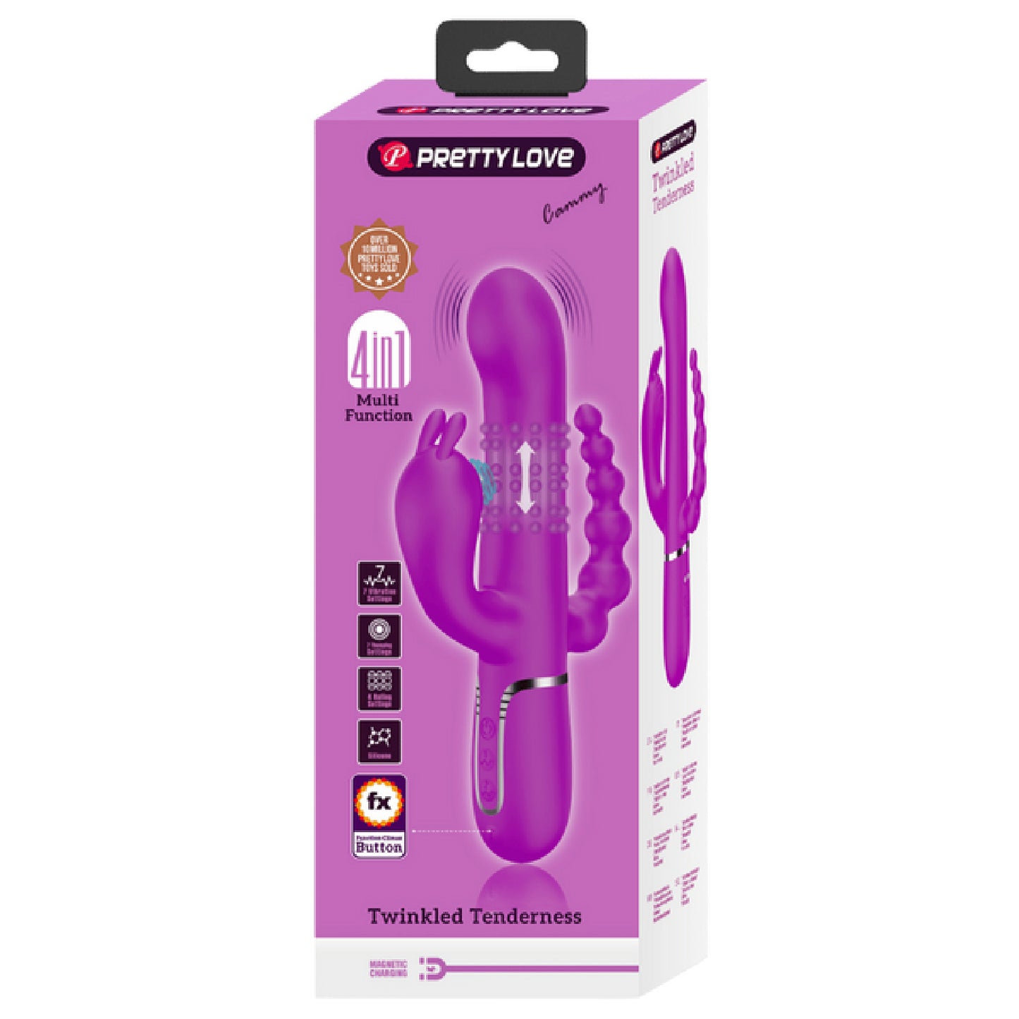Cammy - 4in1 Multi-function Vibrator - Strap Ons in Australia | sex kits Australia