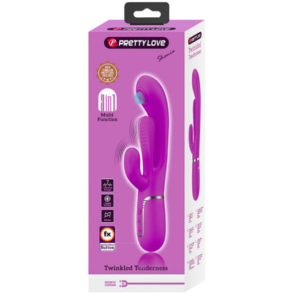 Shania - 4in1 Multi-function Vibrator - fetish gear Australia | glass sex toys Australia