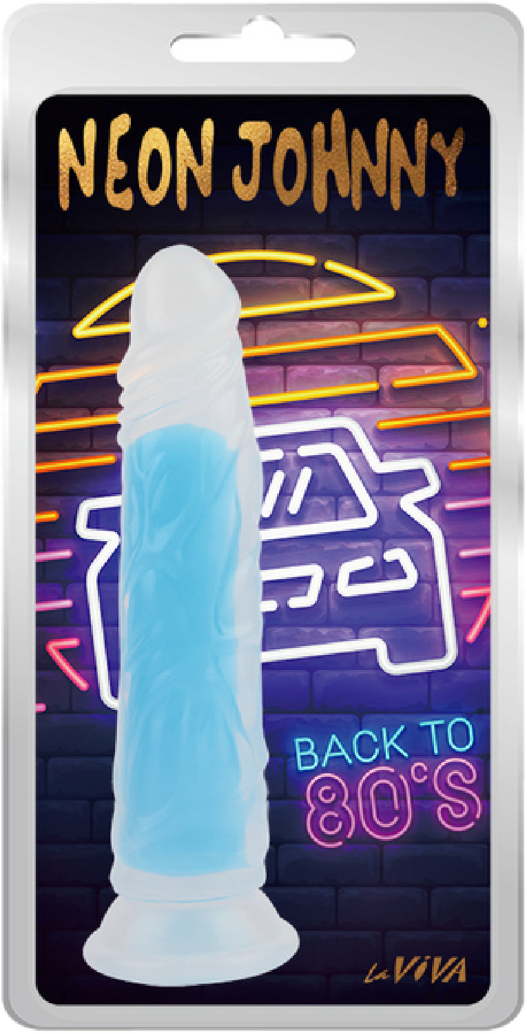 Neon Johnny 8.4"  Plus Free Clean Vibe - Buy Sex Swings in Australia | Penis Pumps in Australia
