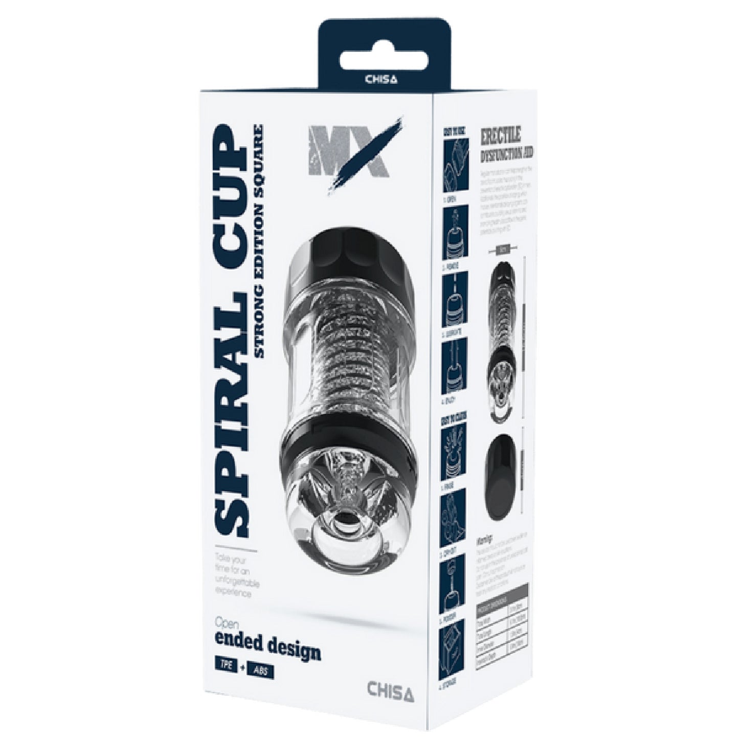 Spiral Cup Strong Edition Square - fetish gear Australia | bullet vibrators Australia