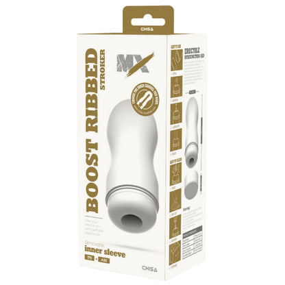 Boost Ribbed Stroker - sex toys, adult | sex kits Australia