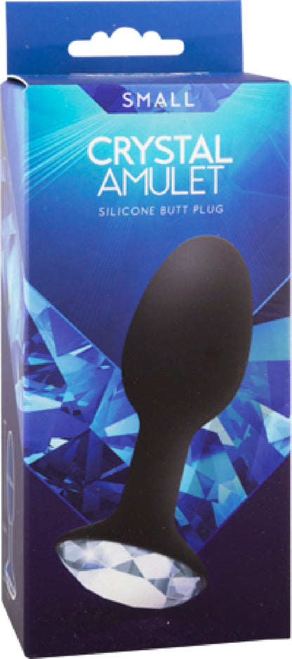 Crystal Amulet Silicone Buttplug - Small - bondage gear Australia | sex kits Australia
