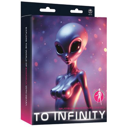 Inflatable 3-Breasted Alien Love Doll -