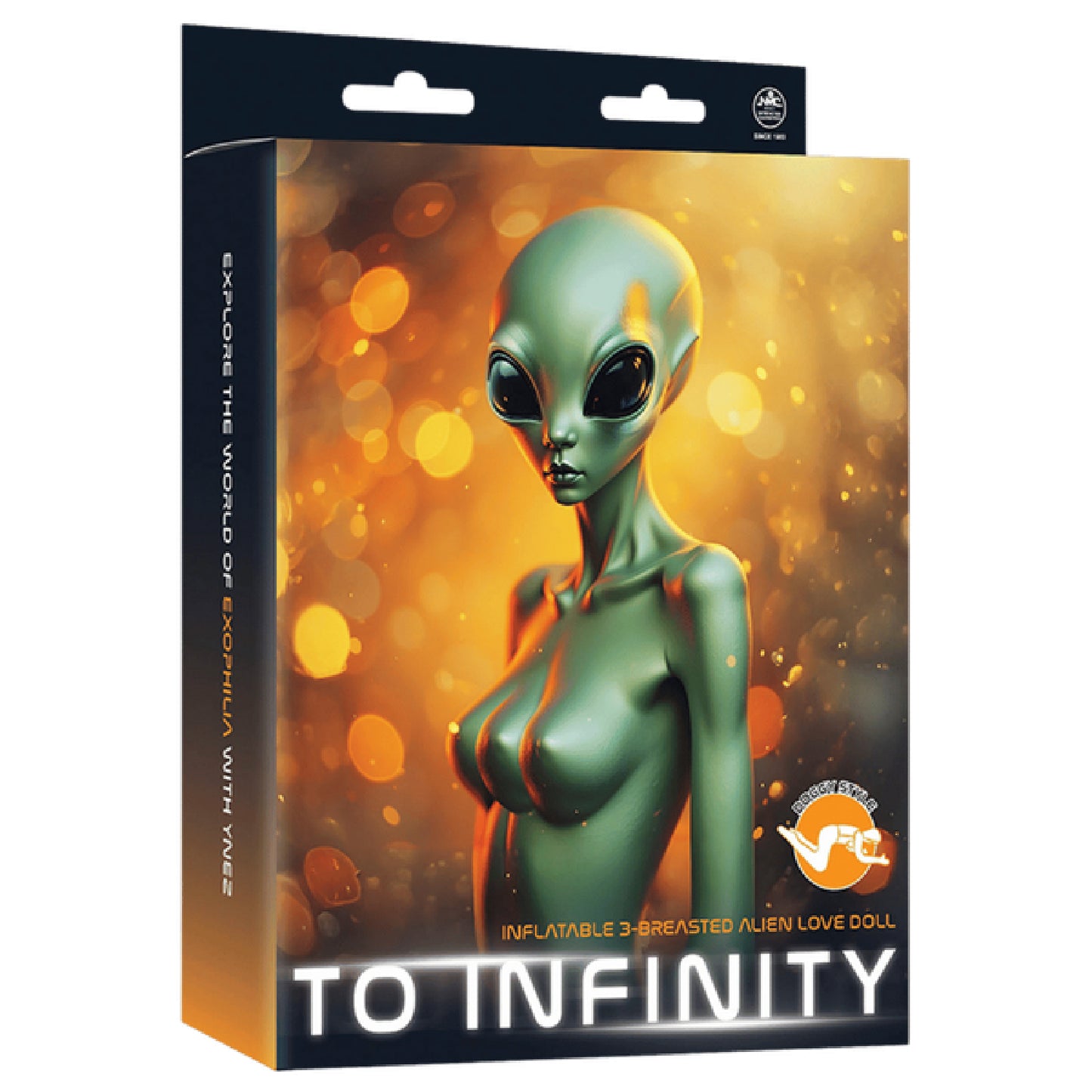 Inflatable 3-Breasted Alien Love Doll -