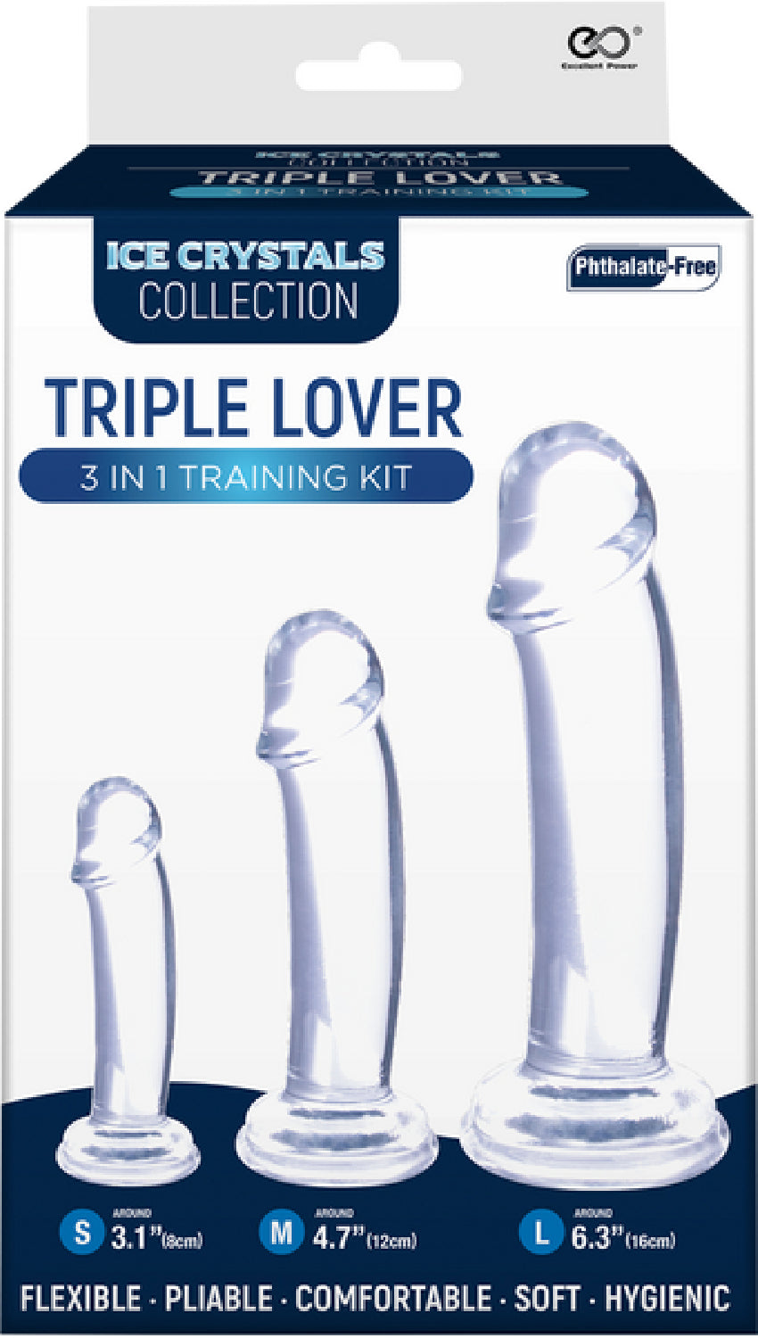 Triple Lover 3 In 1 Training Kit - bullet vibrators Australia | sex toys online
