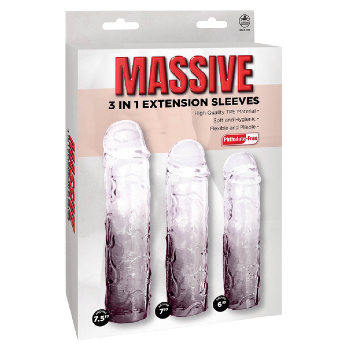 3 in 1 Extension Sleeve - sex lubes Australia | male masturbators Australia
