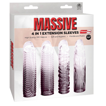 4 in 1 Extension Sleeve - bullet vibrators Australia | sex toys online