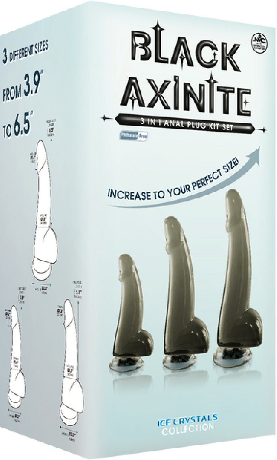 3 In 1 Anal Plug Kit Set - penis pumps Australia | sex hygiene products Australia