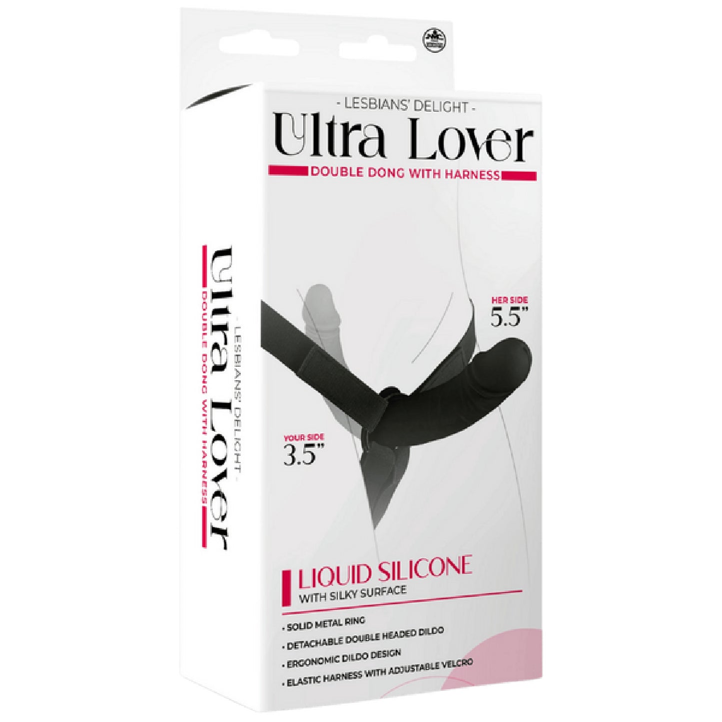 Ultra Lover - Double Penetrix Dong with Harness - sex toys, adult | female sex toys