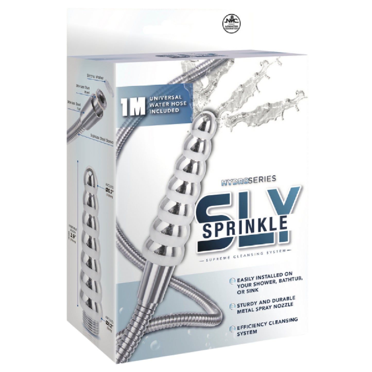 Supreme Cleansing System - Ribbed - Female Strap Ons in Australia | anal toys Australia