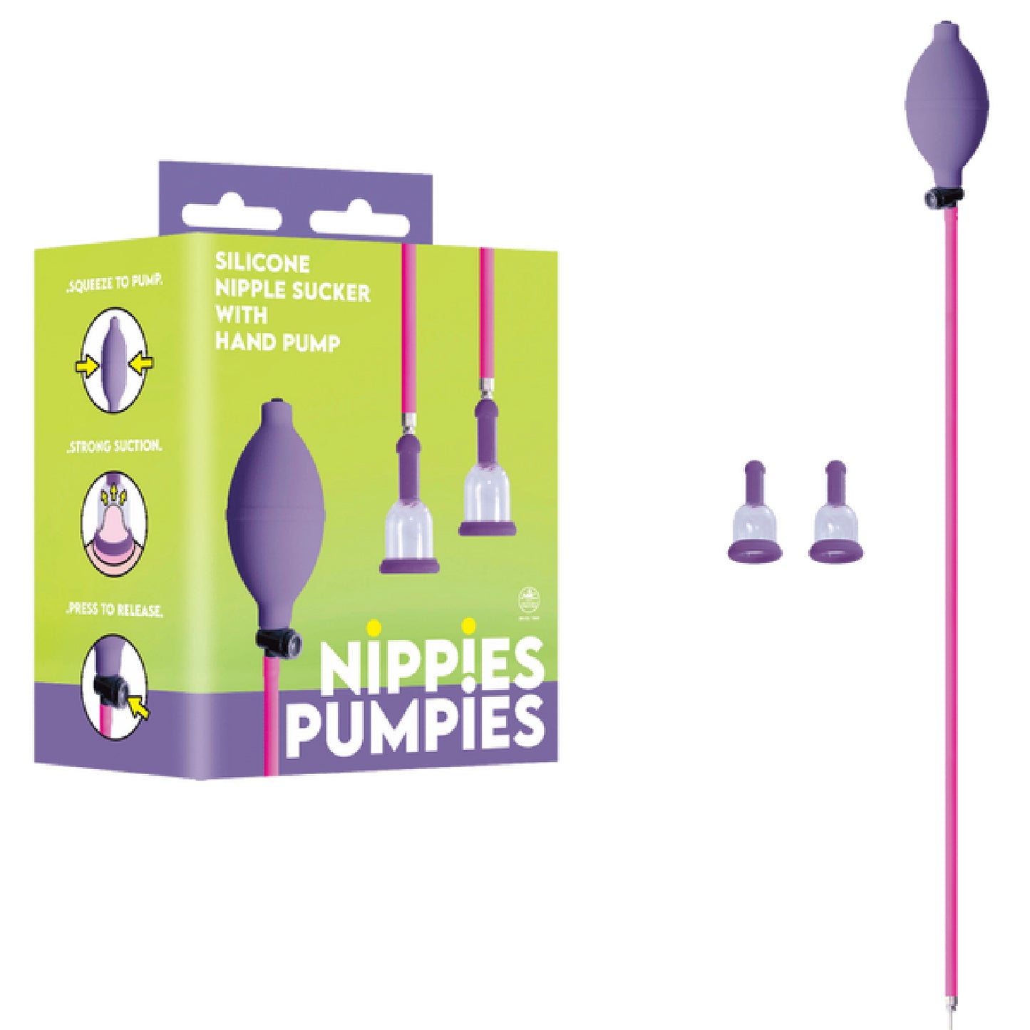 Nippies Pumpies - Silicone Nipple Sucker
