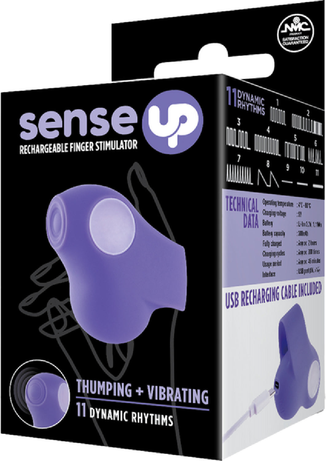 Rechargeable Finger Stimulator - bondage gear Australia | cock rings Australia