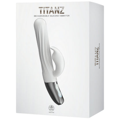 Thrusting Rabbit Rechargeable Silicone Vibrator - dildos Australia | female strap ons Australia