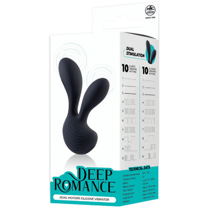 Dual Motors Silicone Vibrator - online sex shop Australia | Buy Condoms Online in Australia