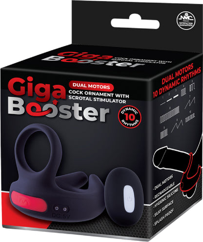 Dual Motor Cock Ornament with Scrotal Stimulator - Adult Store Australia | sex toys online