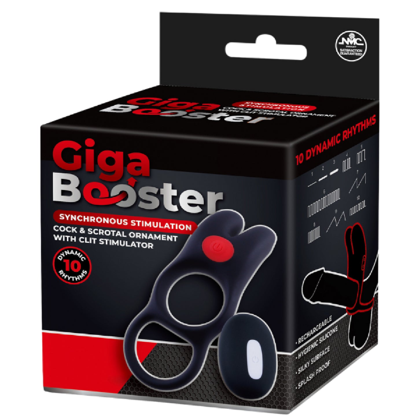 Cock & Scrotal Ornament with Clit Stimulator - condoms online Australia | sex kits sets Australia
