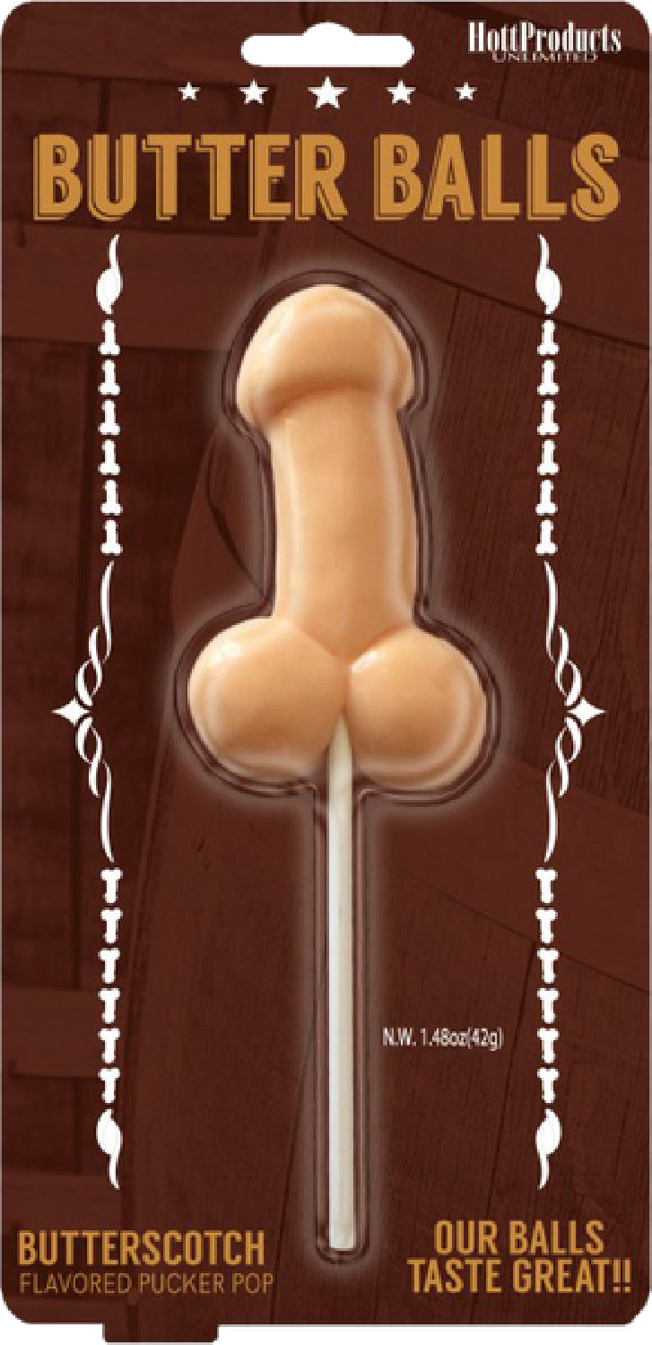 Butterballs Butterscotch Pecker Pop - male sex toys | bullet vibrators Australia