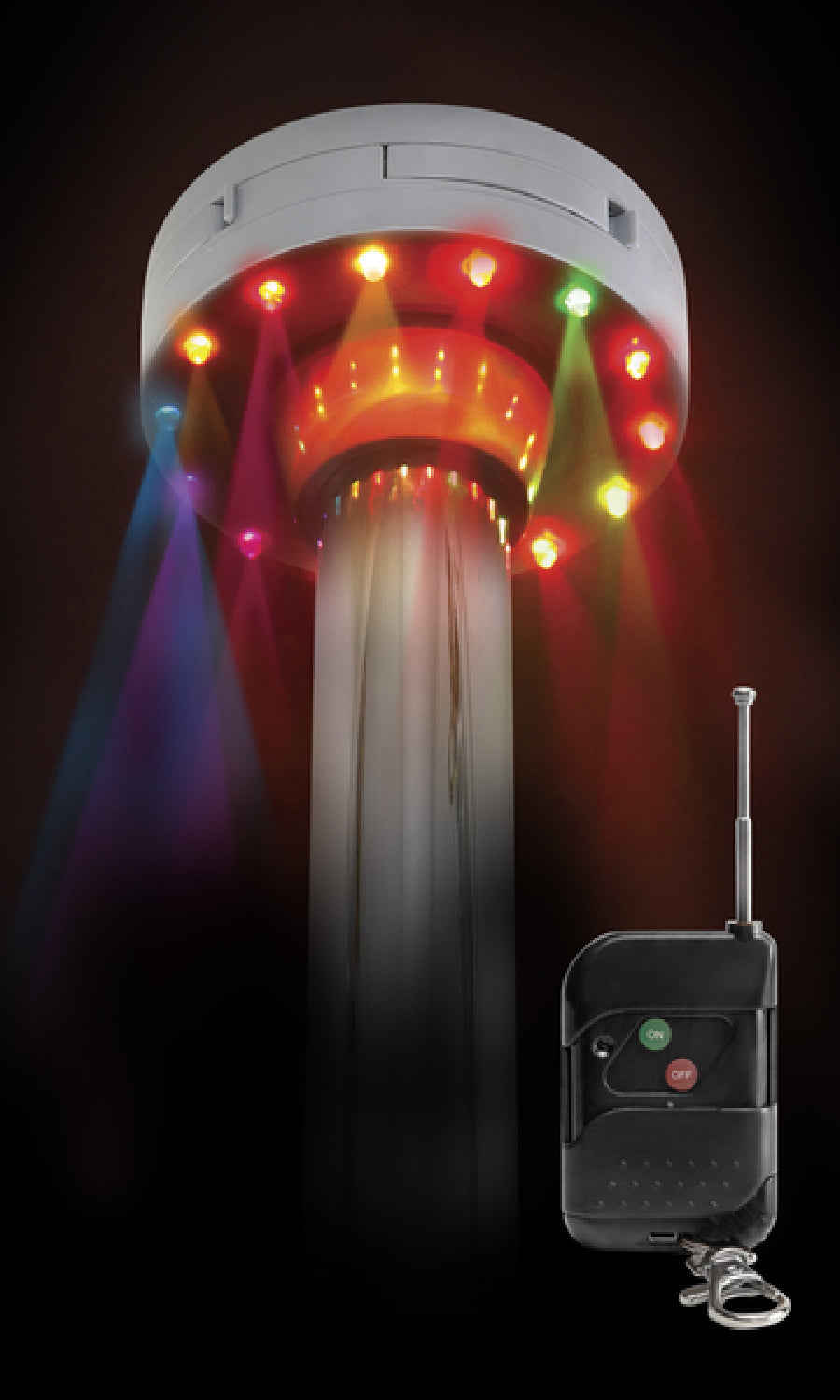 Fetish Fantasy Series Light-Up Disco Dance Pole - Multi - Buy Sex Kits in Australia | Couple Sex Toys in Australia