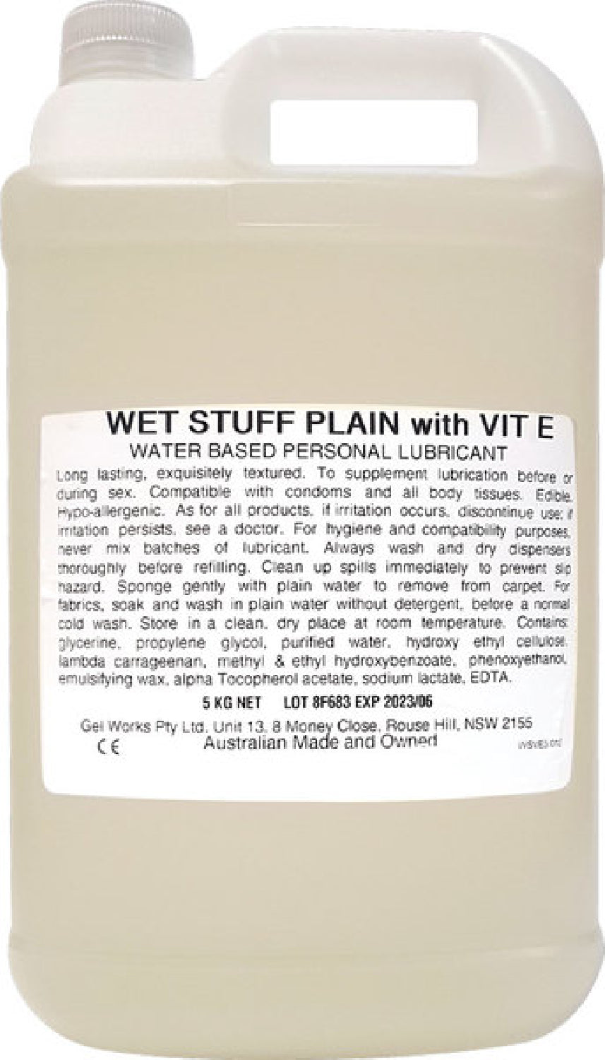 Wet Stuff Vitamin E - Bottle - sex kits sets Australia | Buy Condoms Online in Australia