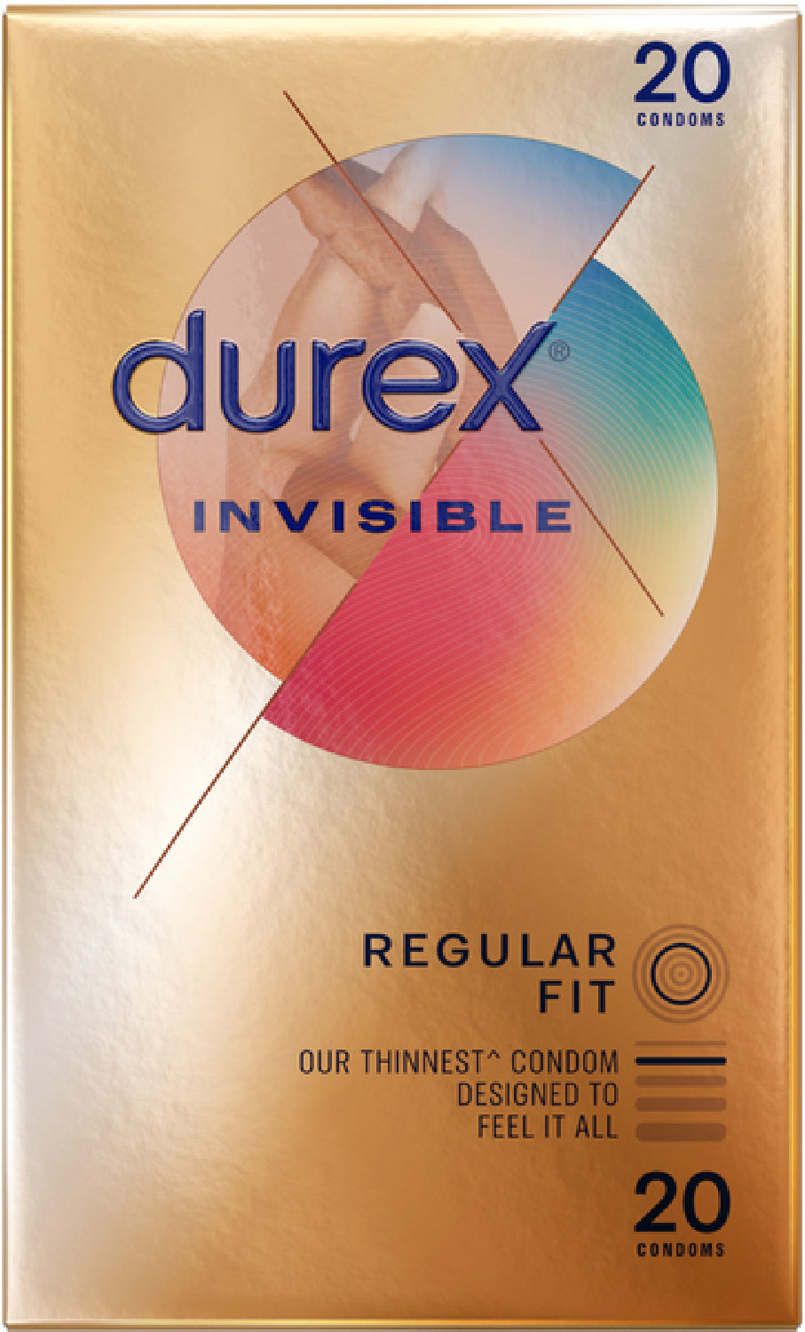 Invisible - Regular Fit 20's - Couple Sex Toys in Australia | sex swings Australia