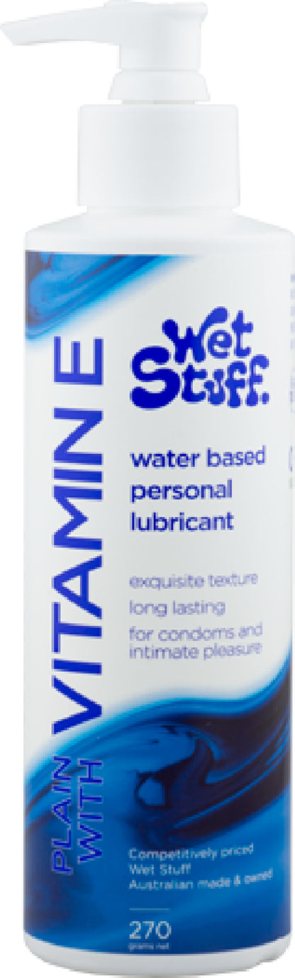 Wet Stuff Vitamin E - Bottle - sex kits sets Australia | Buy Condoms Online in Australia