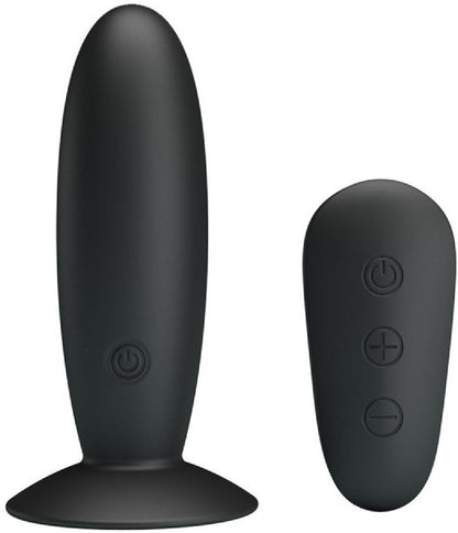 Remote Control Vibrating Anal Plug - glass sex toys Australia | Best Anal Toys in Australia