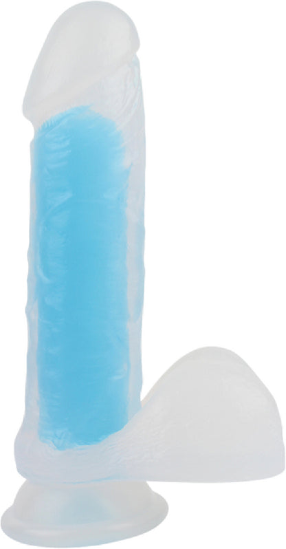 Neon Billy 7.6"  Plus Free Clean Vibe - adult store online Australia | Strap Ons in Australia