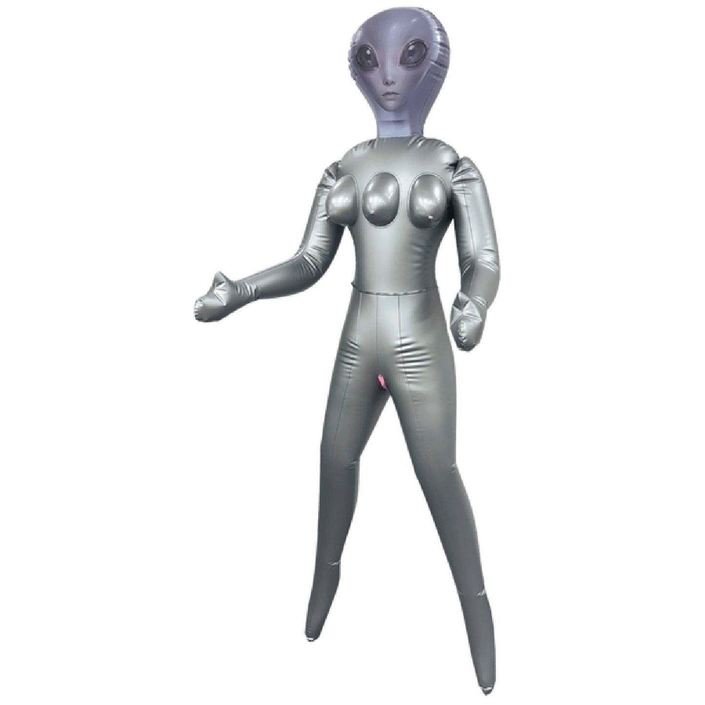 Inflatable 3-Breasted Alien Love Doll -