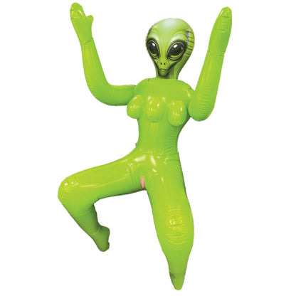 Inflatable 3-Breasted Alien Love Doll -