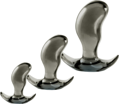 3 In 1 Anal Plug Kit Set - Best Cock Rings in Australia | sex hygiene products Australia