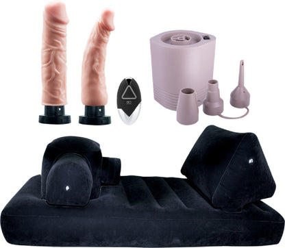 Premium Inflatable Bed with Velvet Surface - dildos Australia | Best Sex Lubes & Lotions in Australia
