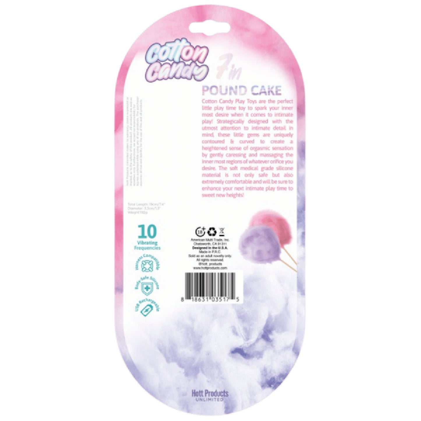 Poundcake- Cotton Candy - Fetish Gear Australia | Best Anal Toys in Australia