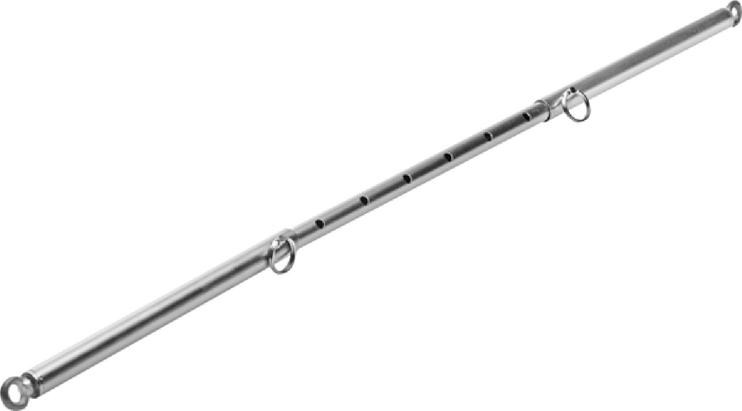 Adjustable Steel Spreader Bar - Chrome - female sex toys | male sex toys