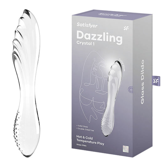 Satisfyer Dazzling Crystal 1 - Clear - Bullet Vibrators in Austra