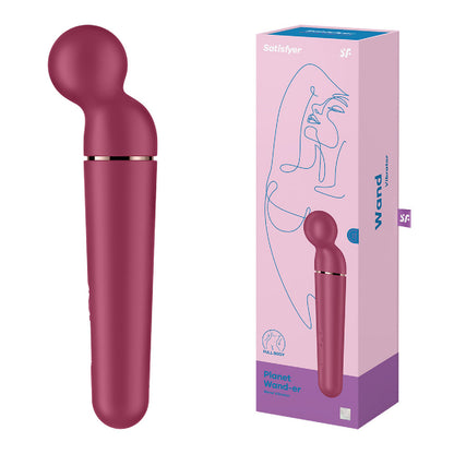 Satisfyer Planet Wand-er - Berry - sex toys online | Buy Sex Swings in Australia