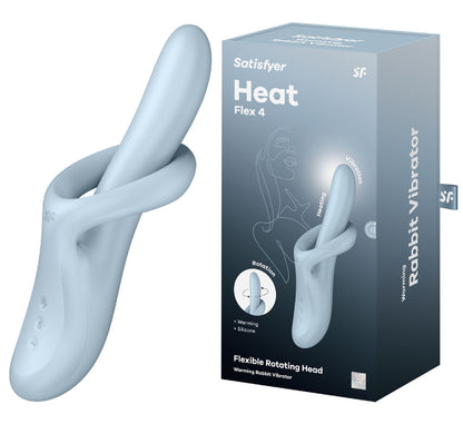 Satisfyer Heat Flex 4 - Blue - sex hygiene products Australia | Best Sex Lubes & Lotions in Australia