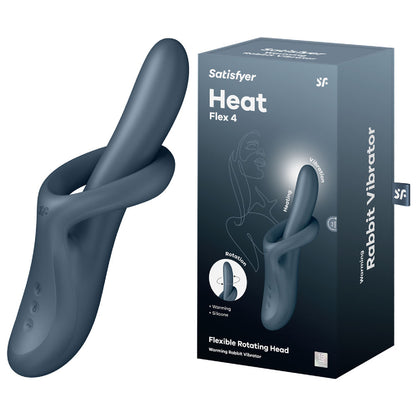 Satisfyer Heat Flex 4 - Grey - sex kits Australia | sex kits sets Australia