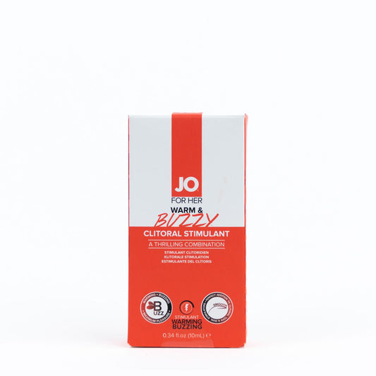 JO Warm & Buzzy Clitoral Stimulant - 10 mL