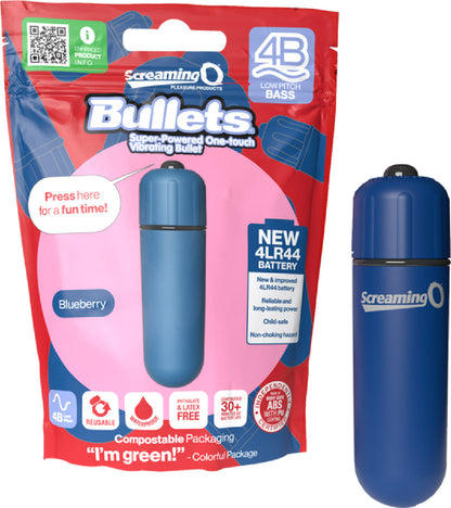 Bullets 4B Low Pitch Bass - female sex toys | Buy Glass Sex Toys in Australia